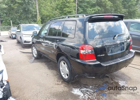 2006 Toyota Highlander Limited V6 z USA, uszkodzony, nr VIN JTEEP21A160164527